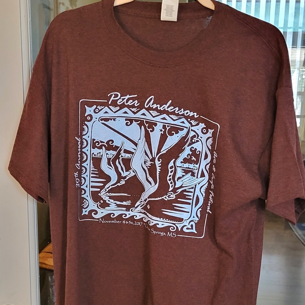 PETER ANDERSON FESTIVAL 2017 graphic tee. Size L